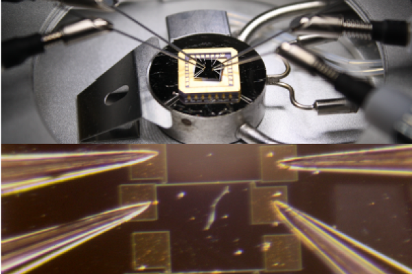 Probe Station: Thermal and electrical conductivity measurements