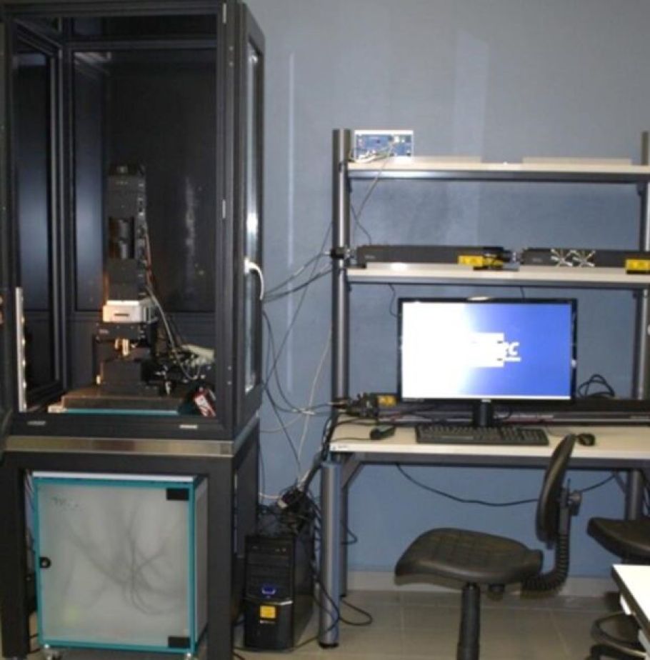 Combined Raman imaging and AFM system